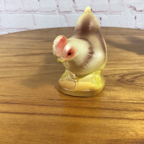 Vintage Enesco Japan Ceramic Chicken Salt And Pepper Shaker Pair - Picture 8 of 9